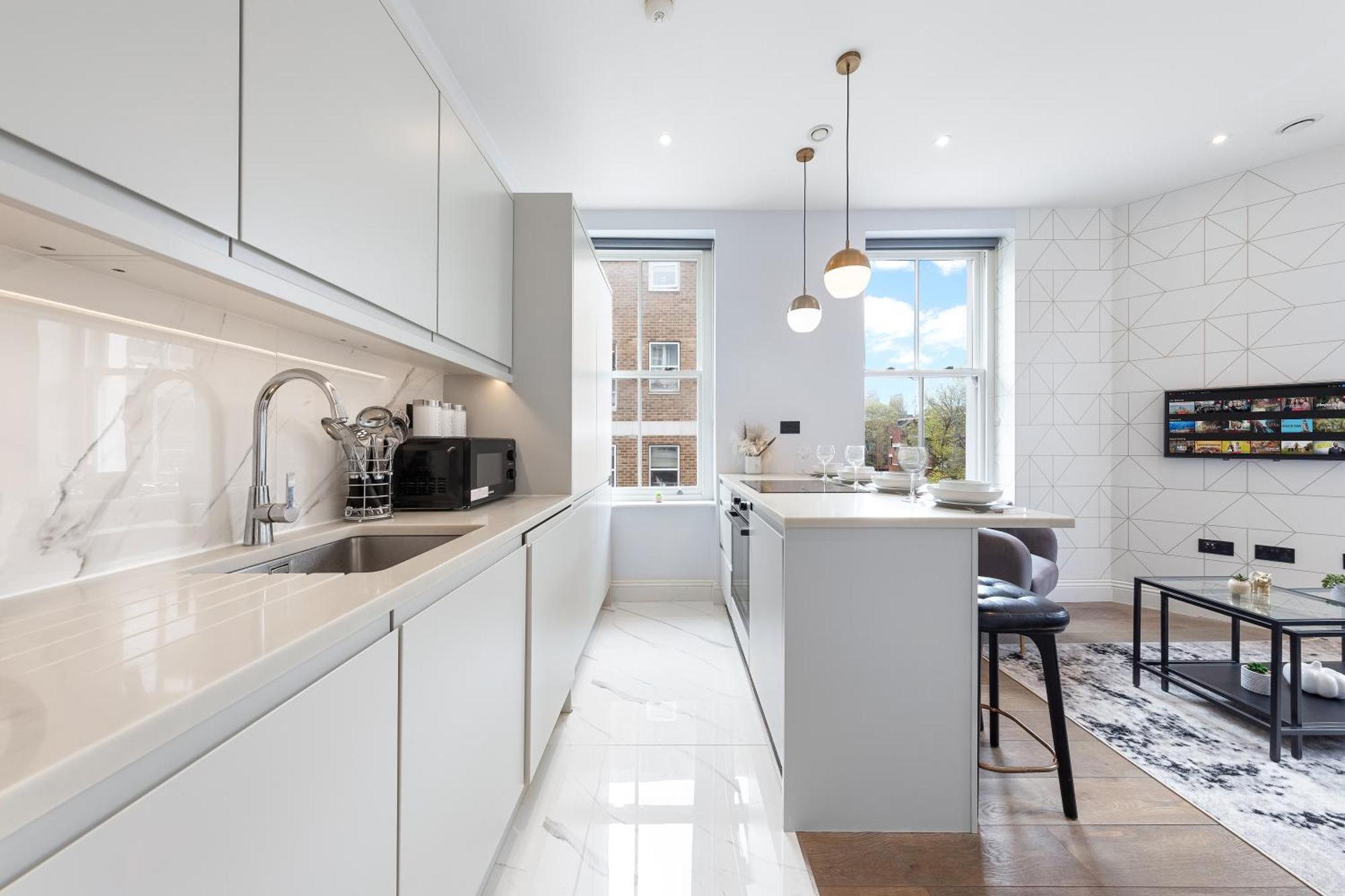 Stunning 1 Bedroom In Westminster With Ac Sleeps 4 London Bagian luar foto