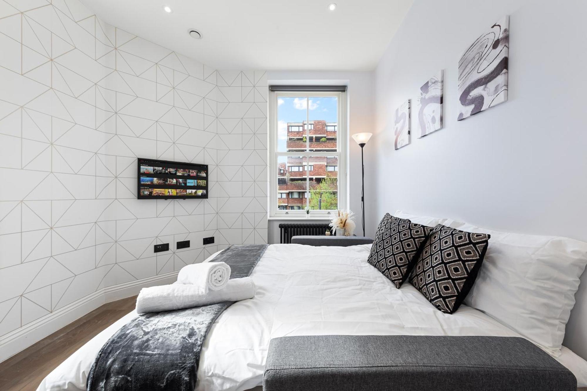 Stunning 1 Bedroom In Westminster With Ac Sleeps 4 London Bagian luar foto