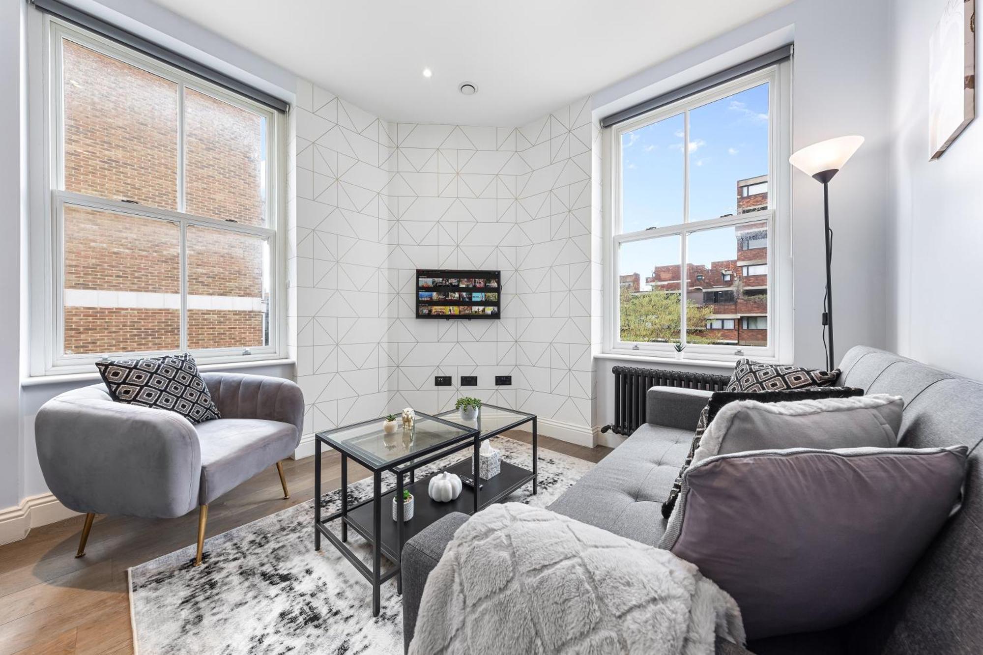 Stunning 1 Bedroom In Westminster With Ac Sleeps 4 London Bagian luar foto