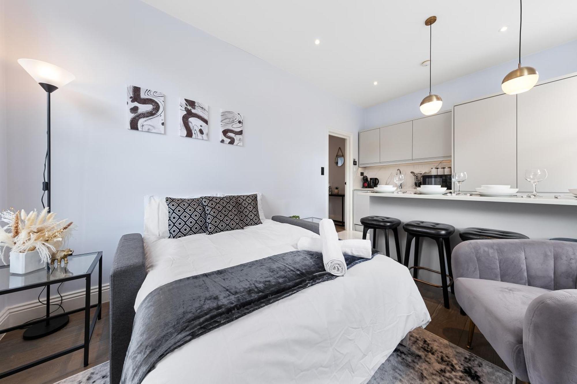 Stunning 1 Bedroom In Westminster With Ac Sleeps 4 London Bagian luar foto